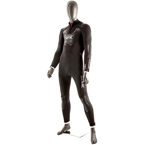 SEAC 5mm Space Men's Full Wetsuit Black