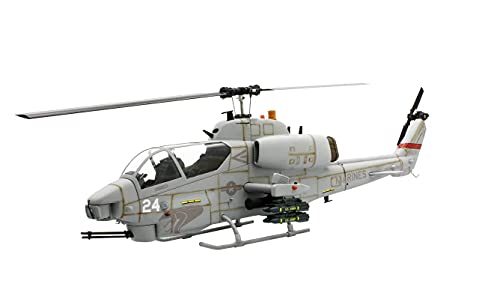 ZYHOBBY RC Helicopter 470 Size AH-1W ARF Kit Super Cobra Navy Multicolour