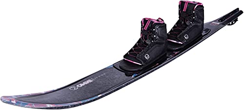 HO Carbon Omni Womens Slalom Waterski 65 W/Double Stance Bindings (5.5-9.5)
