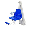 Generic Global Pool Lift Home Series - 375 Pound Capacity Without Anchor ROTATIONAL Standard White