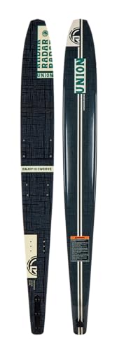 Radar Men's Union Water Ski 67" Black/Sand/Alpine Green