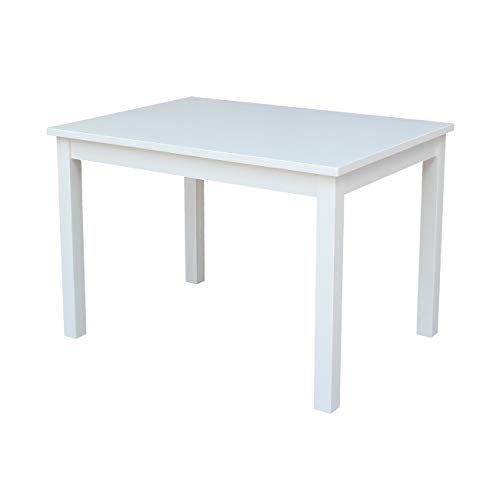IC INTERNATIONAL CONCEPTS 5-Piece Juvenile Dining Set Linen White