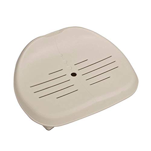 Intex PureSpa Plus Portable Inflatable Hot Tub with Non-Slip Seat Gray