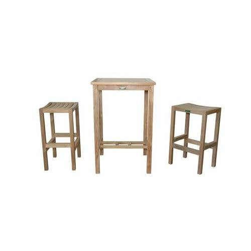 Anderson Teak Bahama Montego 3-Piece Square Bar Set