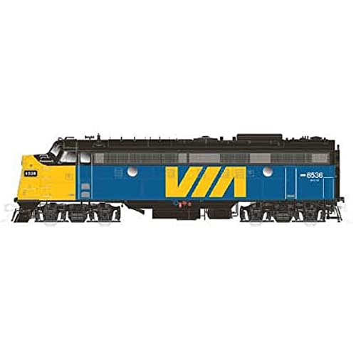 Rapido HO Scale Via GMDD FP9A LokSound & DCC Train True North Rail No.6540