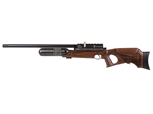 Hatsan NeutronStar Air Rifle .22 Cal Bundle with 250ct Pellets and 100x Targets Black