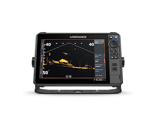 Lowrance HDS PRO 10 Inch Fish Finder/Chart Plotter with ActiveImaging HD 3-in-1 Transducer, Black