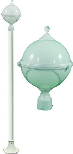 DABMAR LIGHTING INC GM9715-W Natalie 3-Light Post Fixture
