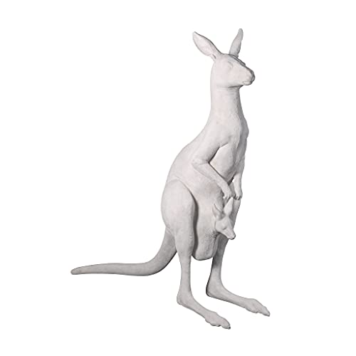 Design Toscano Australian Outback Kangaroo Garden Sculpture Antique Stone