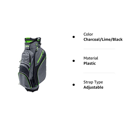 Bag Boy Chiller Cart Bag Charcoal/Lime/Black