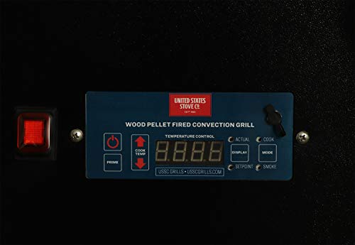 USSC Grills USG890 Pellet Grill Large Black