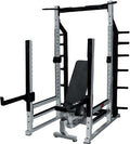 York Barbell Multi-Function Rack Silver