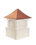 Good Directions CL36V Carlisle Vinyl Cupola 36" Square x 49" High White