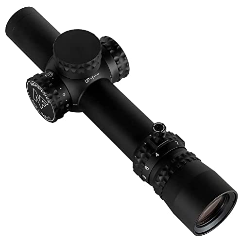 Nightforce NX8 1-8x24mm F1 Capped First Focal Plane 30mm Tube Waterproof Gun Scope Black