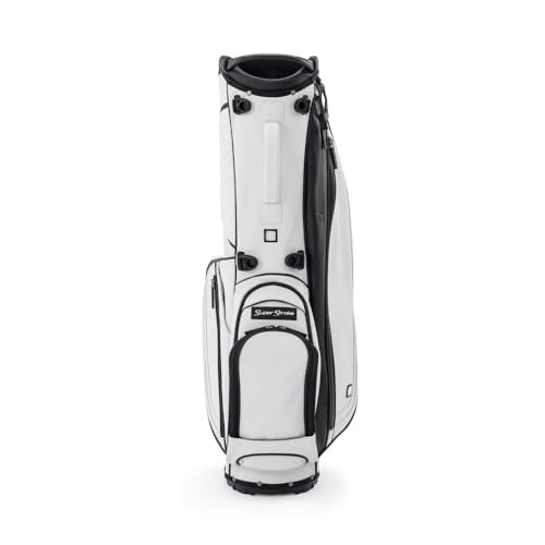 SuperStroke Golf Bag with Stand for Men & Women, White