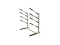 SPAREHAND Freestanding Rack Storage for 4 SUPs or Surfboards Pebble Silver