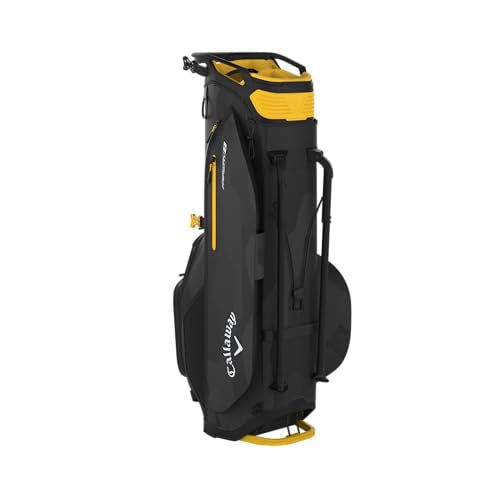 Callaway Golf Fairway Plus Stand Bag Black Camo/Golden Rod