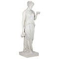 Design Toscano Hebe Greek Woman Garden Statue 62" Antique Stone