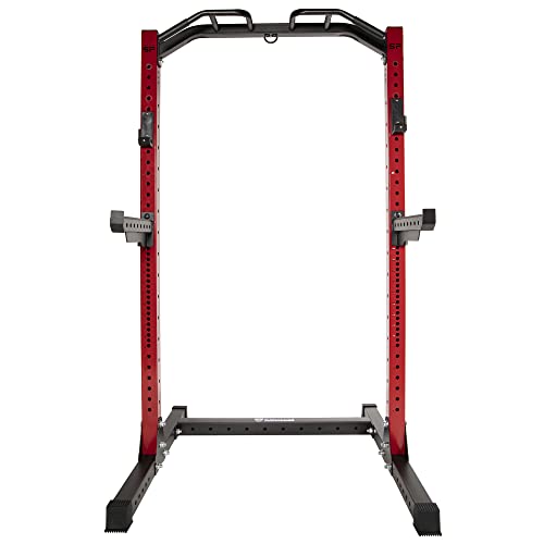 Signature Fitness Power Rack Squat Stand Red