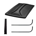 3G Universal 80" Black Extended Roof Kit for EZGO RXV Golf Carts 2008+