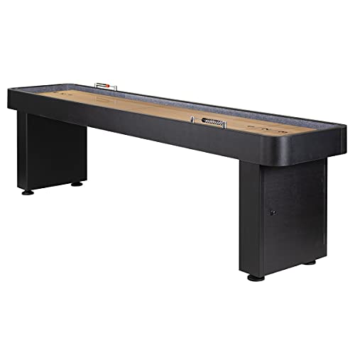 Game Room Guys Destroyer Shuffleboard Table Matte Black