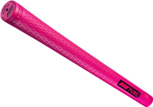 PURE Grips Pure Pro Midsize Neon Pink Set of 13 Golf Grips PURE Black
