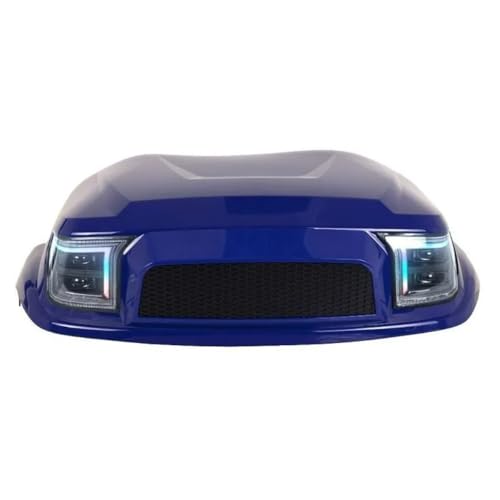 Sourcefy Alpha Body Kit Blue for Club Car Precedent Onward Tempo w/Light Kit (2004 Up) - Ultimate Plus Light Kit (#02-130) - Golf Cart 05-027KS OEM