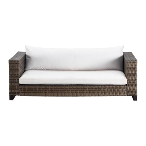 Tommy Hilfiger Oceanside Outdoor Loveseat Gray Brown