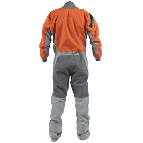 Kokatat Men's Hydrus 3.0 Swift Entry Dry Suit with Relief Zipper & Socks Tangerine XL