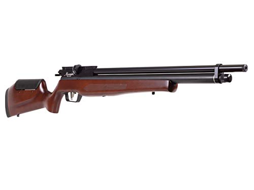 Benjamin Marauder BP22SAW .22-Caliber Pellet Semi-Auto PCP Multi-Shot Hunting Air Rifle Brown