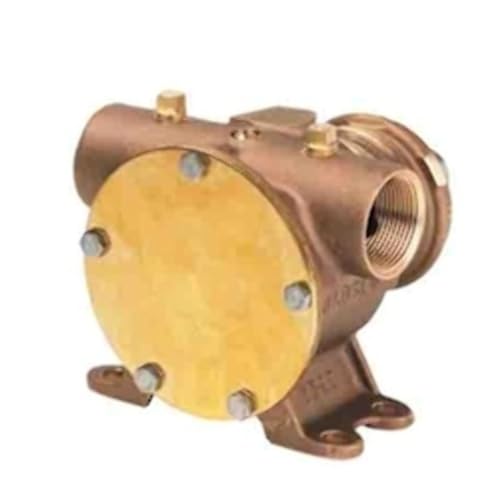 Jabsco 6400-1051 Marine Pulley Driven Flexible Impeller Pump Bronze