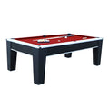 Hathaway Mirage 88-in Pool Table Black/Red