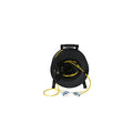 Camplex 4-Channel ST Singlemode Fiber Optic Tactical Snake on Reel 500 Ft
