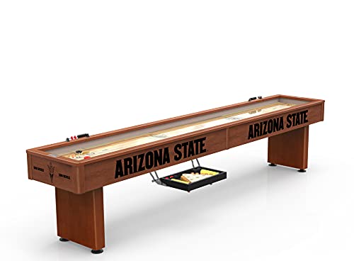 Holland Bar Stool Co. Officially Licensed Arizona State 12' Shuffleboard Table