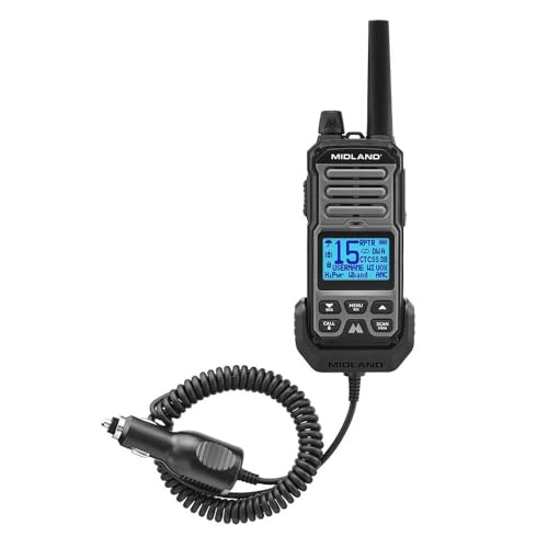 Midland GXT67 Pro GMRS Two Way Radio 6 Pack Bundle Silver