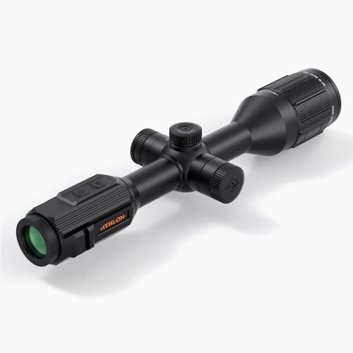 Athlon Optics Cronus ATS Pro Thermal Rifle Scope with Ballistic Calculator Black