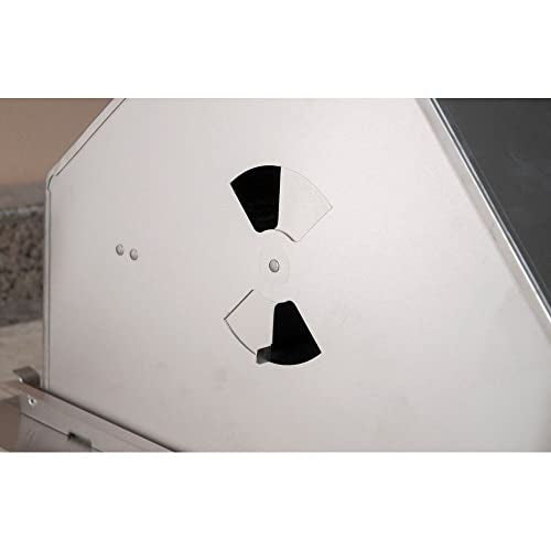 Fire Magic 24" Patio Post Mount Charcoal Grill Stainless Steel