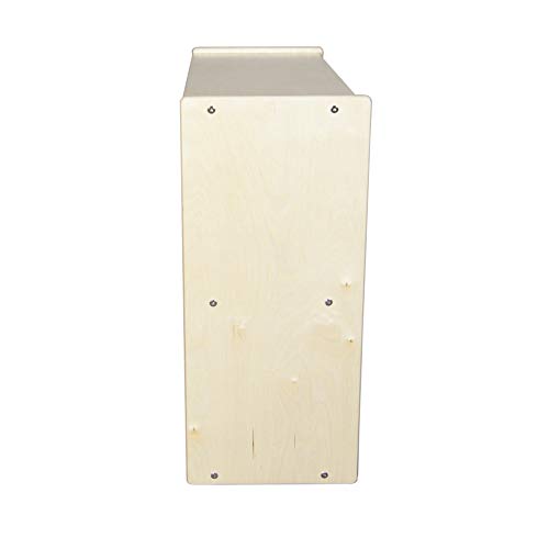 Contender Multi-Section Storage Cabinet with 20 Translucent Bins Translucent