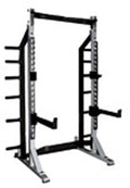 York Barbell St Half Rack Silver
