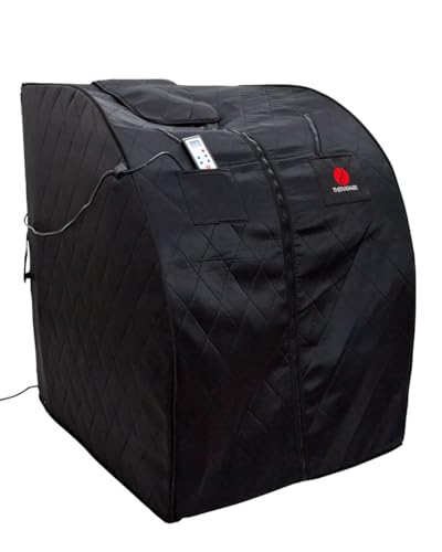 Therasage Thera360Plus Portable Full Spectrum Infrared Sauna Black