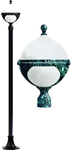 DABMAR LIGHTING INC Natalie 3-Light Post Fixture GM9715-VG