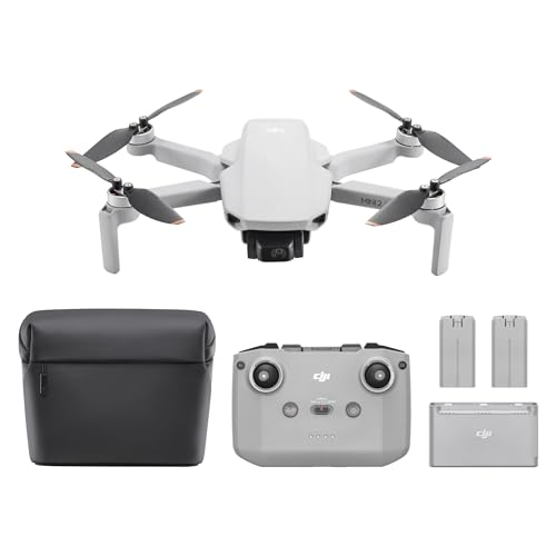 DJI Mini 2 SE Fly More Combo Drone Renewed Gray