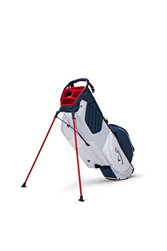 Callaway Golf 2022 Fairway C Stand Bag Double Strap Navy/White/Red