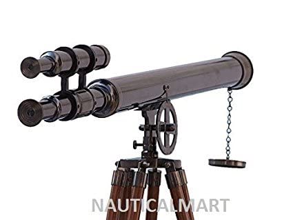 NauticalMart Floor Standing Oil-Rubbed Bronze Griffith Astro Telescope 64