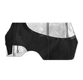 REVENGE 6 Passenger Helix Enclosure for Kwick-Track EZGO RXV 2008-Up Black