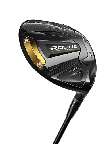 Callaway Golf 2022 Rogue ST Max Driver Left Hand Ventus 60G Shaft Stiff Flex 9 Degrees Loft Silver
