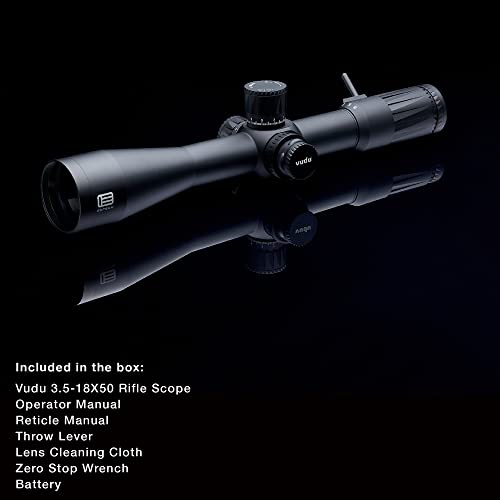 EOTECH Vudu 3.5-18x50mm Precision Rifle Scope Black