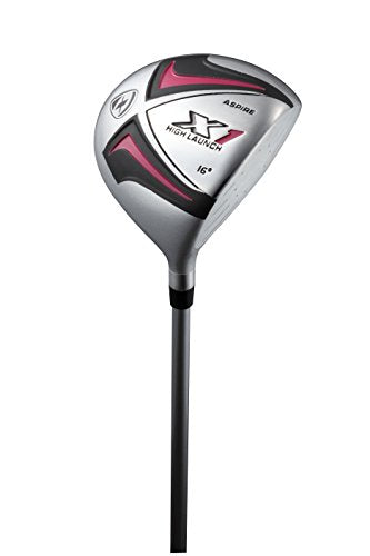 Aspire Right Handed Golf Club Set for Petite Ladies Pink