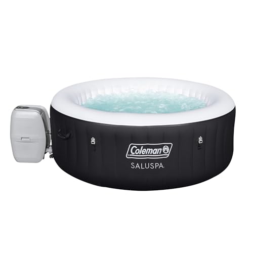 Coleman Inflatable Hot Tub Portable Outdoor Spa Black