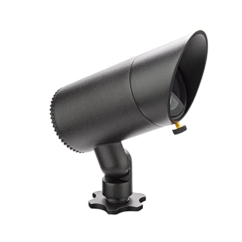 WAC Lighting LED 12V Landscape Lighting Kit with 150W Power Supply and 6 Accent Lights Black
